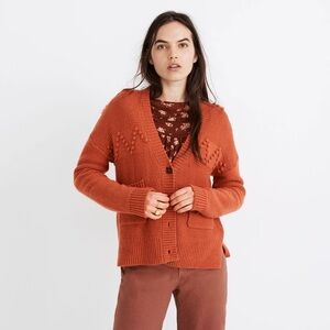 Madewell bobble detail cardigan XS